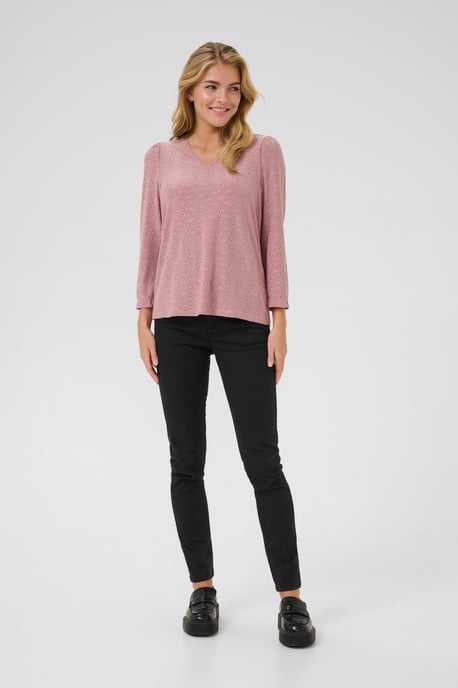 Blouse met lange mouwen Regular fit Wistful Mauve CC rose - Image 1