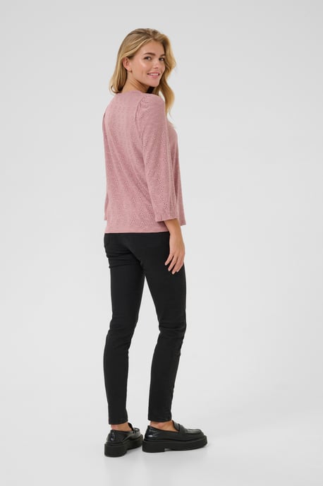 Blouse met lange mouwen Regular fit Wistful Mauve CC rose - Image 2