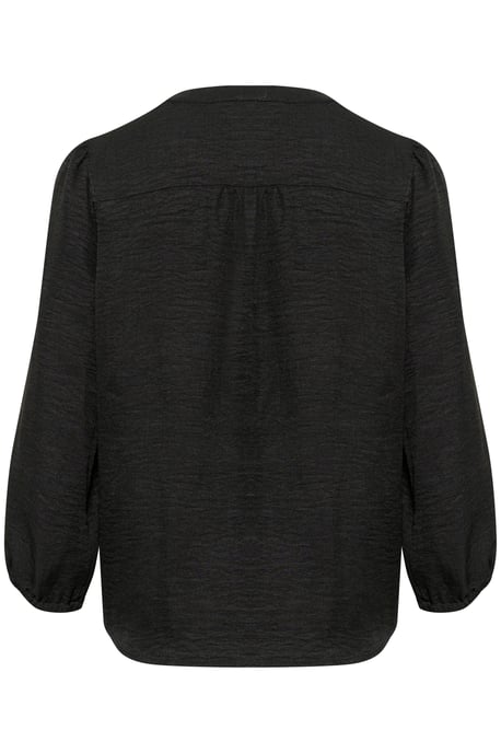 Blouse met lange mouwen Regular fit Black  - Image 5