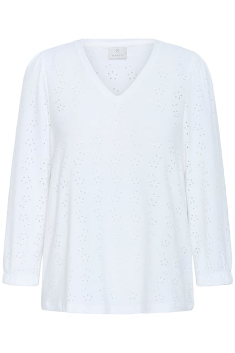 Blouse met lange mouwen Regular fit Chalk CC. white - Image 4