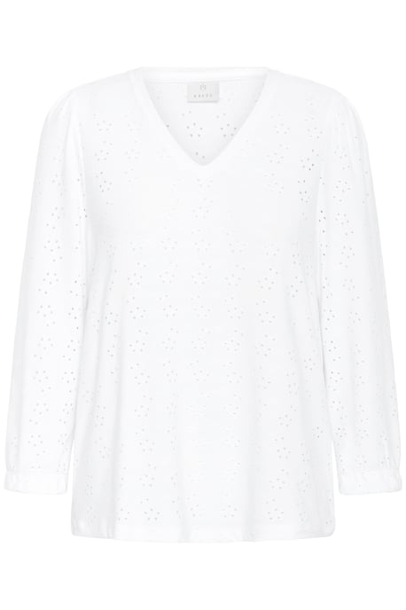 Blouse met lange mouwen Regular fit Chalk CC. white - Image 5