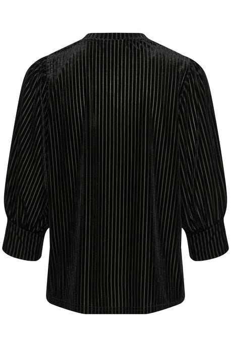 Blouse with long sleeve Loose fit Black Deep CC. - Image 5