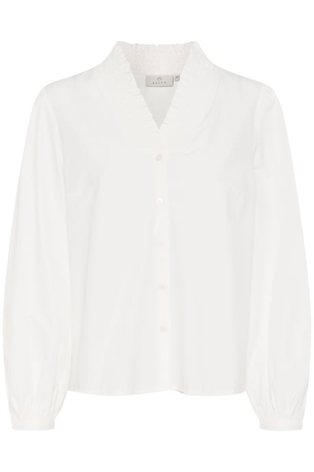 Blouse with long sleeve Regular fit Chalk - Image 5