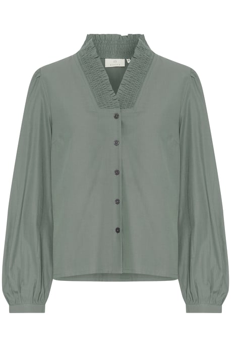 Blouse with long sleeve Regular fit Balsam Green - Image 4