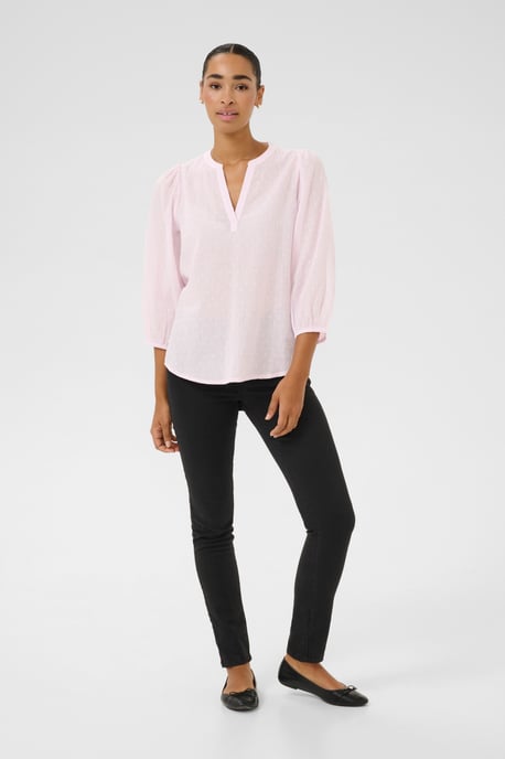 Blouse with long sleeve Regular fit Lilac Snow - Image 1