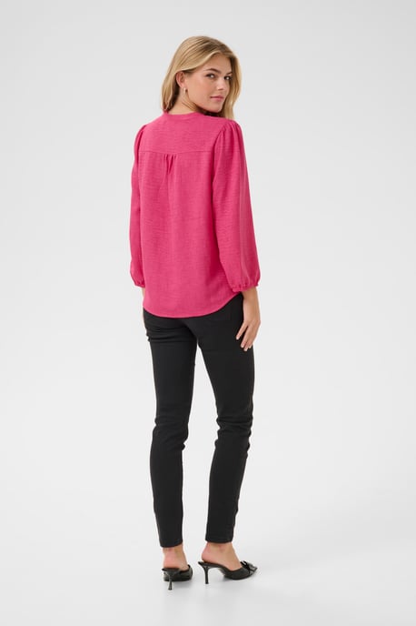 Blouse met lange mouwen Regular fit Beetroot Purple CC pink - Image 2