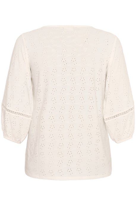 Blouse with long sleeve Regular fit Chalk CC. - Image 5