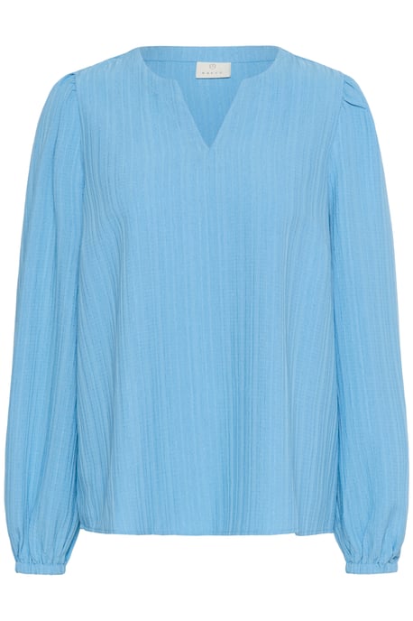Blouse with long sleeve Regular fit Forever Blue CC - Image 4