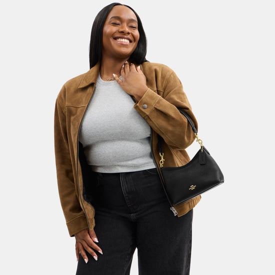 Laurel Small Shoulder Bag in Lux Pebble Leather - Image 5