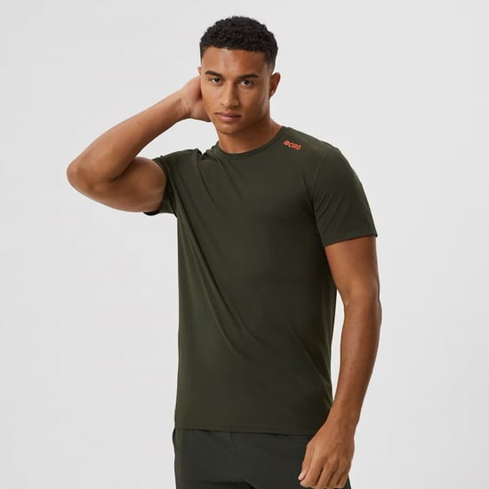 Herrens lätta atletiska prestationssport t-shirt med fuktavledande egenskaper - Image 3