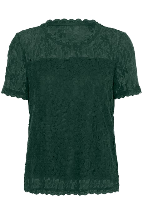 Blouse with short sleeve Regular fit Sea Moss - Image 4
