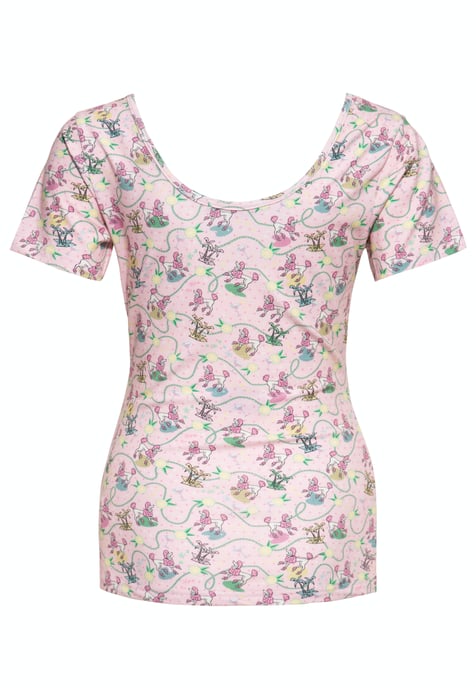 Queen Kerosin Damen Blusentop pink - Image 2