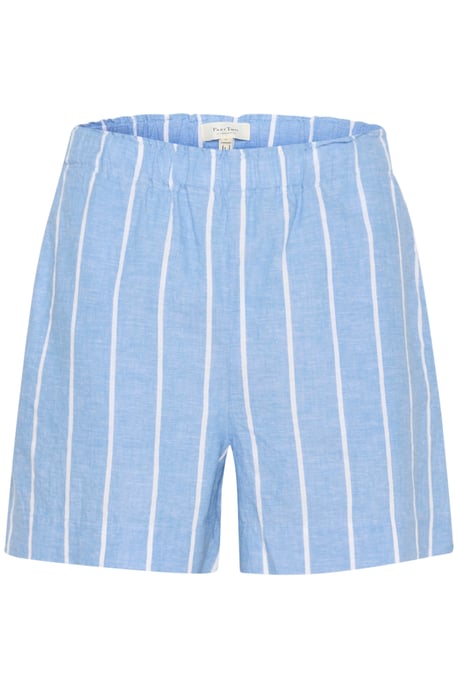 Shorts casual Easy fit Marina Blue and White Stripe - Image 4
