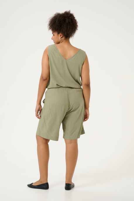 Shorts casual Regular fit Oil Green - Image 2