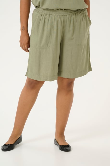 Shorts casual Regular fit Oil Green - Image 3