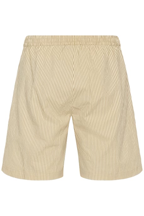 Shorts casual Loose fit Chincilla / White stripe - Image 5