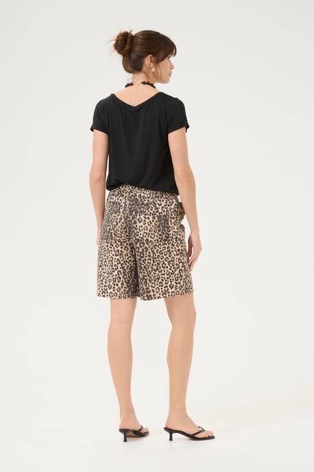 Shorts casual Casual fit Leopard Wash - Image 3