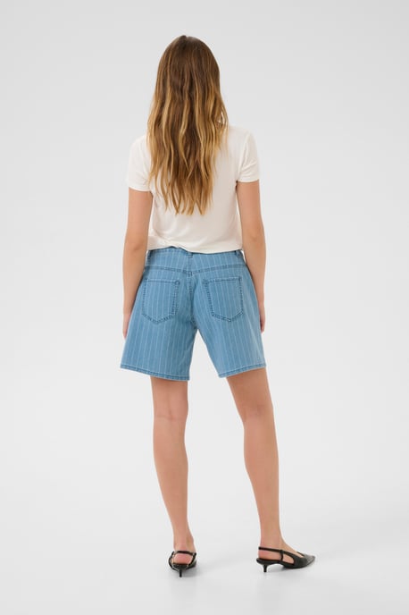 Shorts casual Relaxed fit Light Blue Denim - Image 3