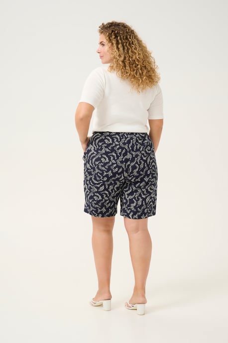 Short Loose fit Midnight Marine Lace Print marine - Image 3