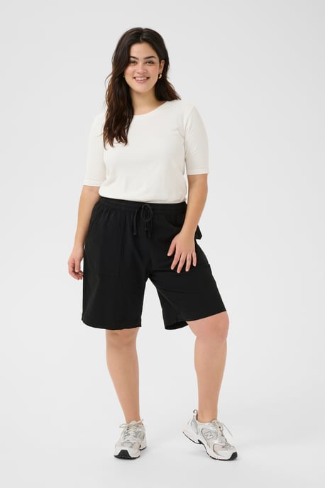 Shorts casual Loose fit Black Deep - Image 1