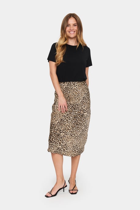 Skirt Regular fit Creamy Leopard - Image 1