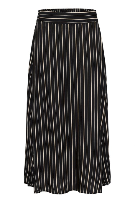 Rok A-shape Black/Powder Color Stripe black multi - Image 5