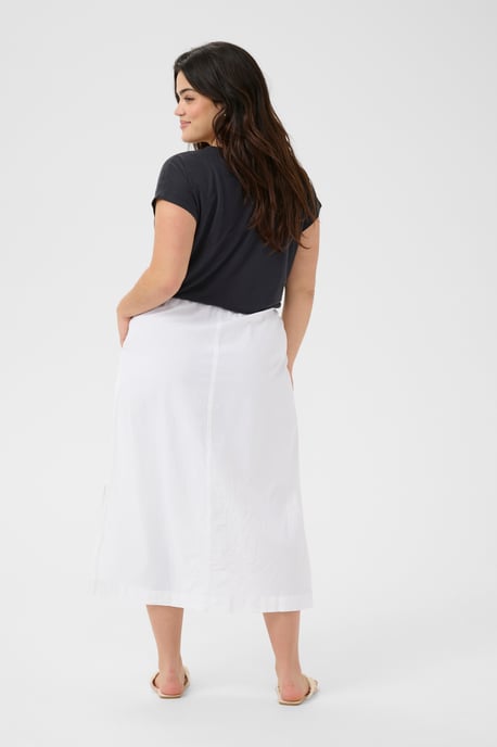 Skirt Loose fit Chalk - Image 2