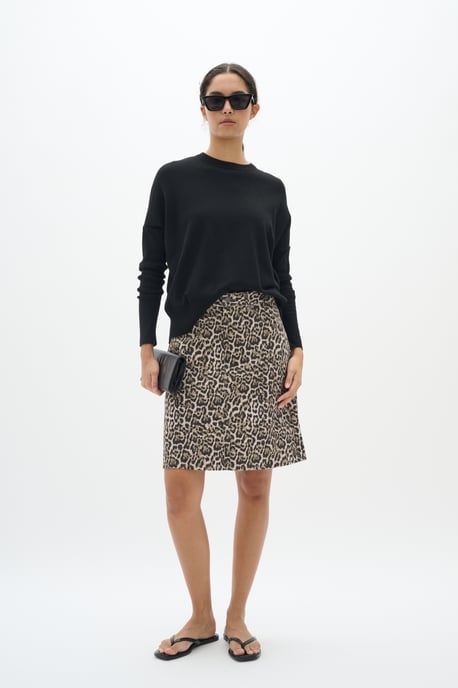 Skirt A-Line Classic Leopard - Image 2