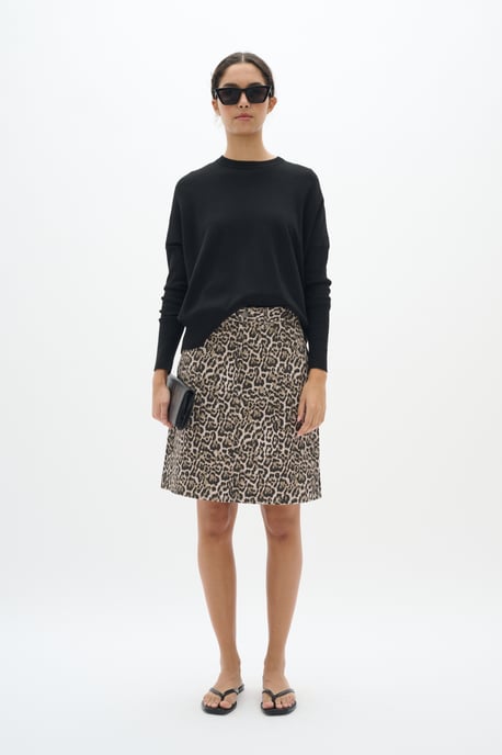 Skirt A-Line Classic Leopard - Image 4