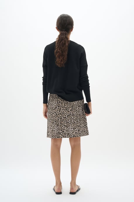 Skirt A-Line Classic Leopard - Image 5