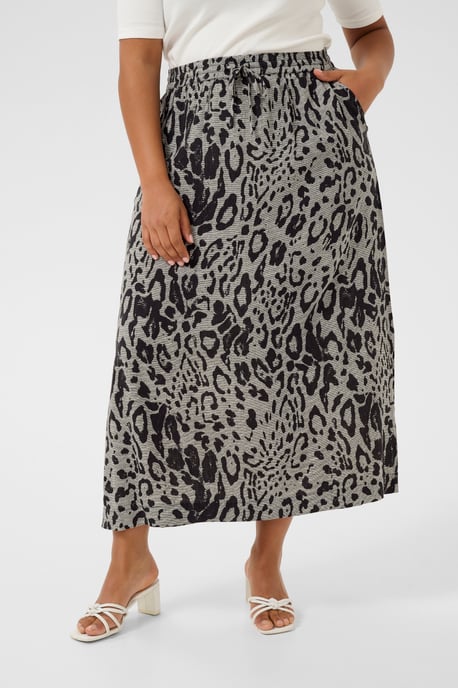 Skirt Regular fit Moonstruck / Black Animal - Image 3