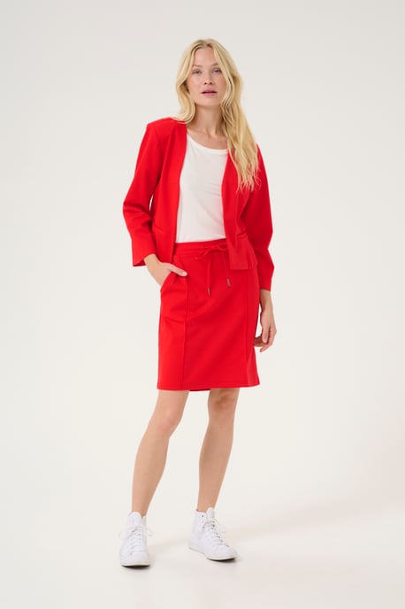 Skirt Pencil shape Fiery Red - Image 2