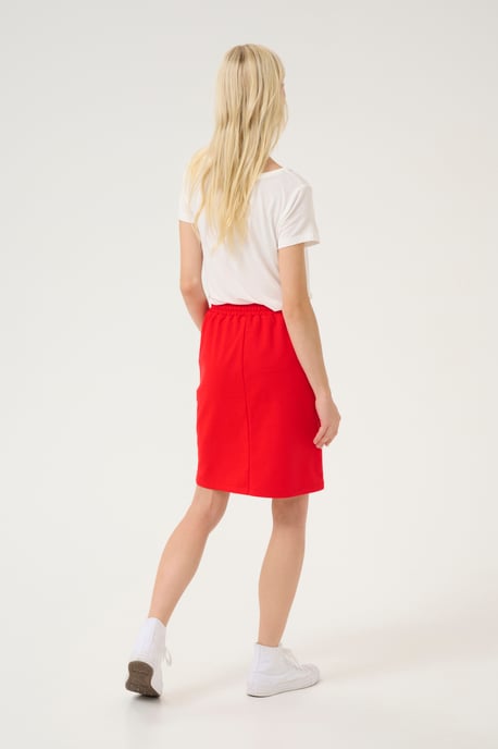 Skirt Pencil shape Fiery Red - Image 3