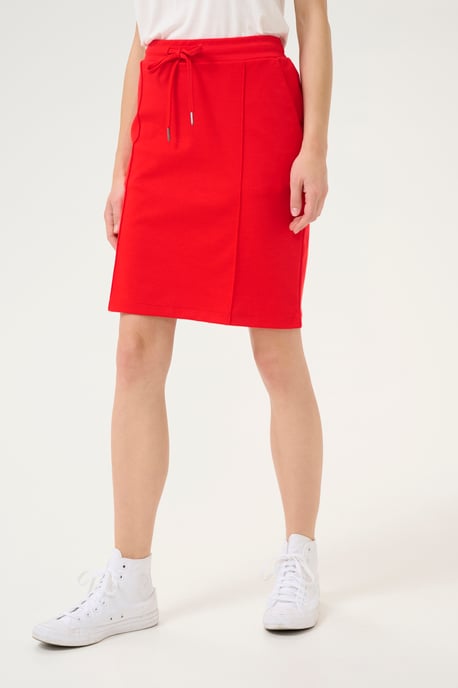 Skirt Pencil shape Fiery Red - Image 4