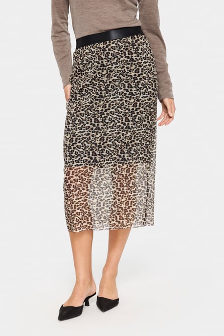 Skirt Regular fit Black Reg Leo - Image 2