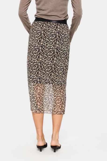 Skirt Regular fit Black Reg Leo - Image 3