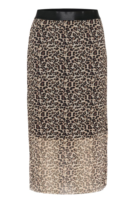 Skirt Regular fit Black Reg Leo - Image 4