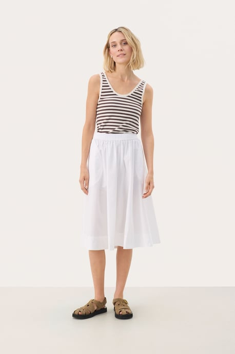 Skirt A-shape Bright White - Image 1