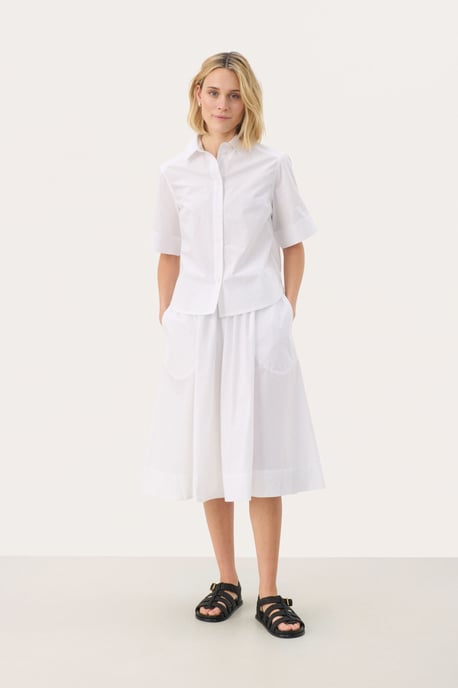 Skirt A-shape Bright White - Image 2