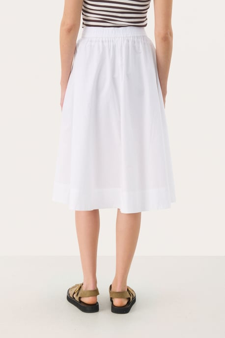 Skirt A-shape Bright White - Image 4