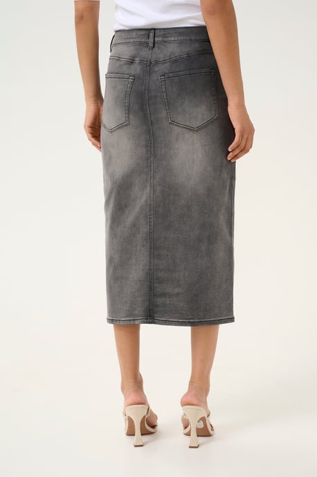 Denim skirt Regular fit Medium Grey Denim - Image 3
