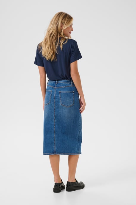 Denim skirt Regular fit Medium Blue Denim - Image 2