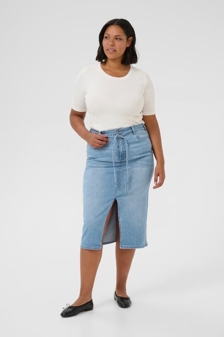 Denim rok Regular fit Light Blue Denim - Image 1