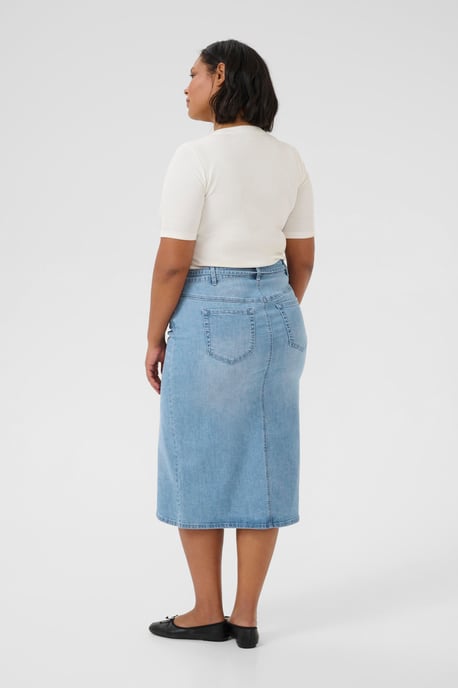 Denim rok Regular fit Light Blue Denim - Image 2