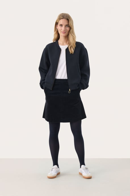 Skirt A-shape Dark Navy - Image 2