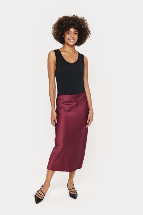 Skirt Regular fit Burgundy - Image 1