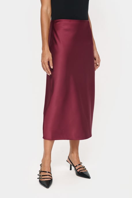 Skirt Regular fit Burgundy - Image 3