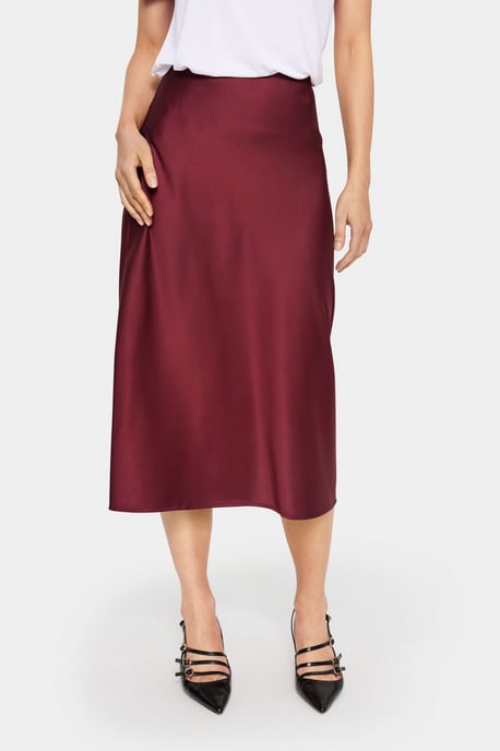 Skirt Regular fit Burgundy - Image 4