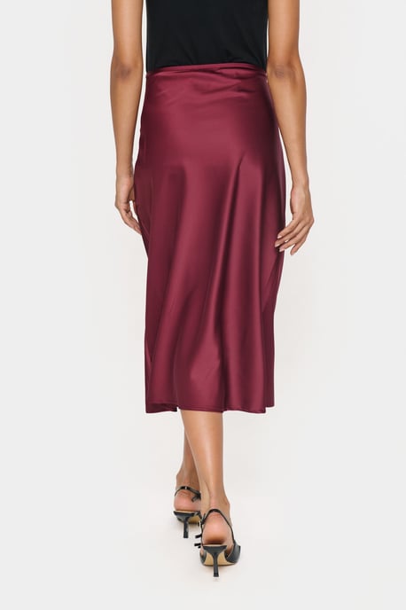Skirt Regular fit Burgundy - Image 5