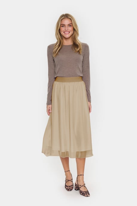 Skirt Casual fit Plaza Taupe - Image 1